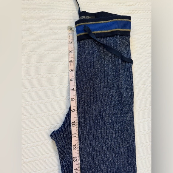 Scotch & Soda lurex knitted flare pants XS - Picture 11 of 14